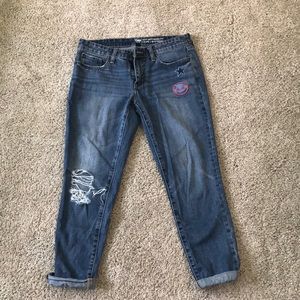 ripped mom jeans